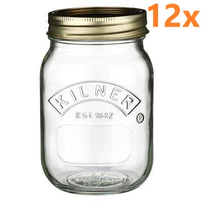 (8 liter) van confituurpot/weckketel rvs/inox Kilner