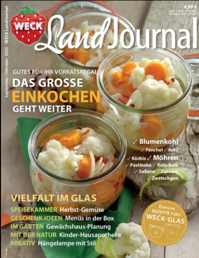 WECK LandJournal september / oktober 2023 (Duits) 