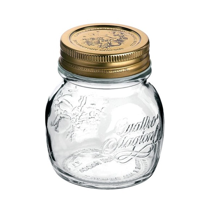 Quattro stagioni Schraubglas 150 ml mit Deckel