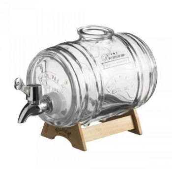 KILNER Barrel drankendispenser 1 liter 