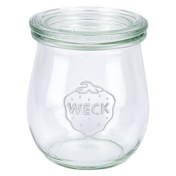 WECK Tulpglas 220 ml - Ø 60 mm - met glasdeksel 