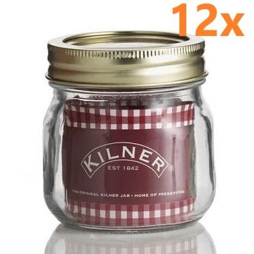 Kilner Einmachglas 250 ml (12 Stück) 