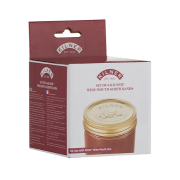 Kilner vervangschroefring Ø 85 mm (6 stuks) 
