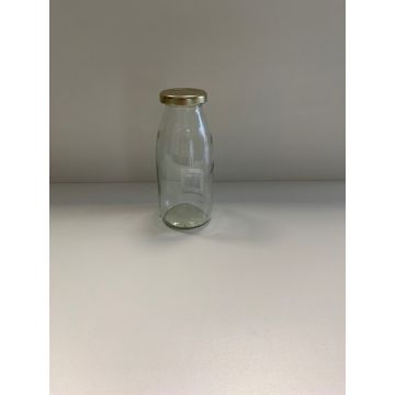 Bouteille ronde avec boucon à vis 250 ml 
