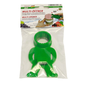 Multi opener voor schroefdoppen/jampotdeksels 