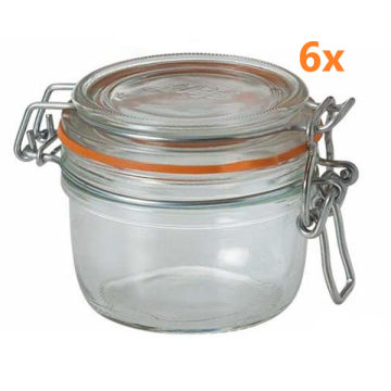 Le Parfait Bügelglas 125 ml Ø 70 mm (6 Stück) 