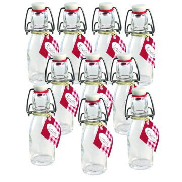 Einkochwelt - 12 Flaschen - 100 ml - mit bügelverschluss - pro palette - 160 kartons 