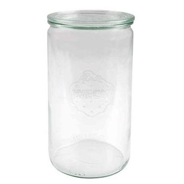 WECK Bocal cylindrique 1500 ml - RR100 - avec couvercle 