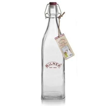 Kilner bouteille en verre avec fermeture mécanique 1 litre 