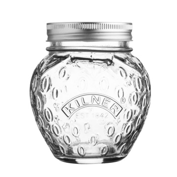 Kilner weckpot met schroefdeksel - 400 ml (aardbei) 