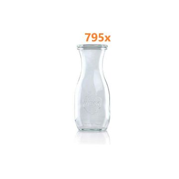 WECK Bouteille à jus 530 ml (795 pièces) 