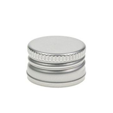 Bouchon à vis argenté Ø 28 mm 