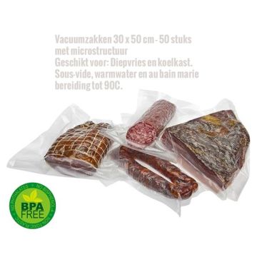 Vakuumierbeutel 30 x 50 cm 50 St. mit Mikrostruktur 