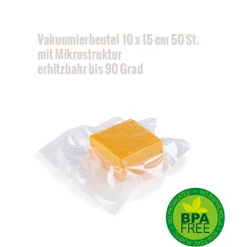 Sachets de conservation pour appareil de mise sous vide 10 x 15 cm- 50 pcs. 