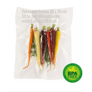 Sachets de conservation pour appareil de mise sous vide 20 x 30 cm- 50 pcs. 