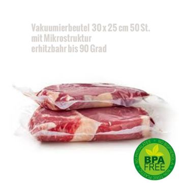 Sachets de conservation pour appareil de mise sous vide 30 x 25 cm - 50 pcs. 