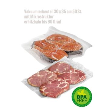 Sachets de conservation pour appareil de mise sous vide 30 x 35 cm - 50 pcs. 