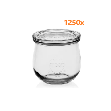 WECK Bocaux tulipe 370 ml (1250 pièces) 