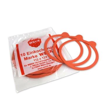 WECK joints pour bocaux verre Ø 120 mm - 112 x 128 mm (10 pièces) 