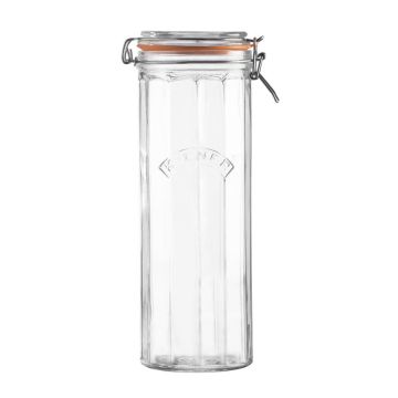 Kilner Drahtbügelglas facettiert 2,2 Liter 