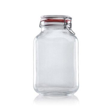 Fido beugelbokaal vierkant 3 liter - Ø 90 mm 