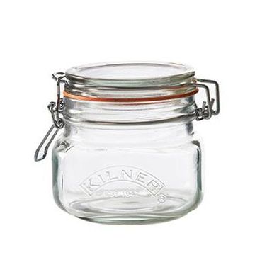 Kilner beugelbokaal vierkant 500 ml - Ø 85 mm 