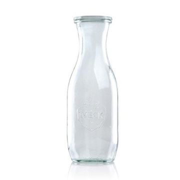 WECK Bouteille à jus 1062 ml - RR60 - avec couvercle 