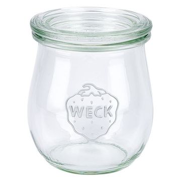 WECK Bocal tulipe 220 ml - RR60 - avec couvercle 