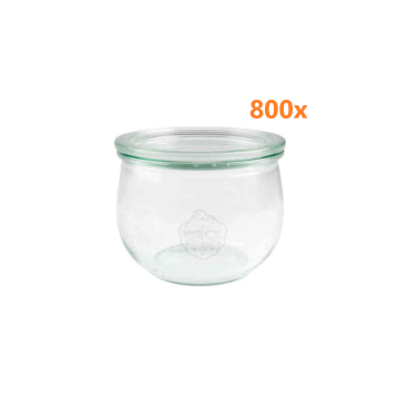 WECK Bocaux  tulipe 580 ml (800 pièces) 