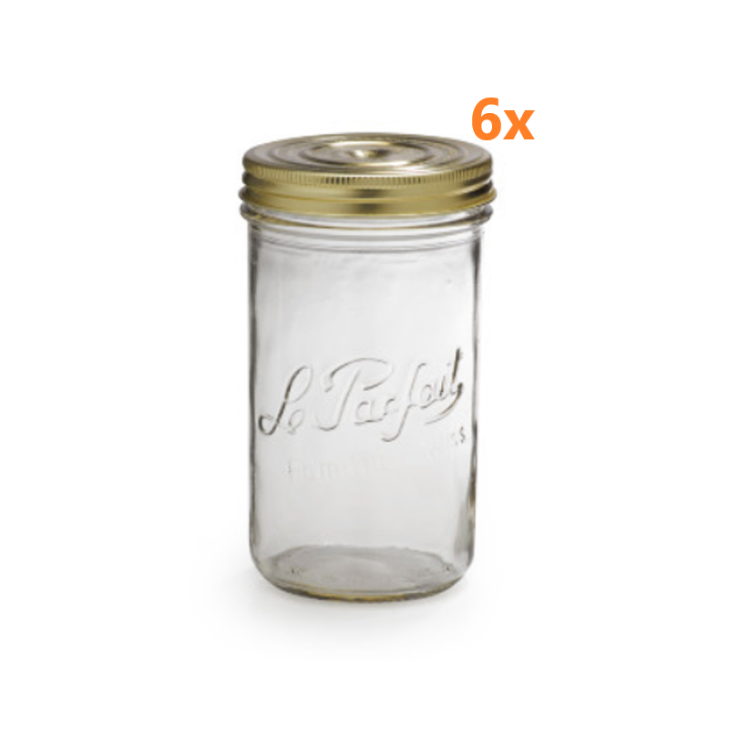 Le Parfait 1652075 - Barattolo Per Conserve, 3 Pezzi, 3 L, 10 C Di - 6