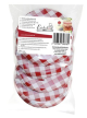 Einkochwelt jampotdeksels rood/wit Ø 66 mm (5 stuks) 