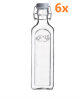Kilner fles met kunststoffen beugelsluiting - 300 ml (6 stuks) 