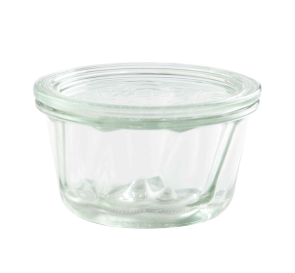 WECK Tulbandglas 280 ml - Ø 100 mm - met glasdeksel 