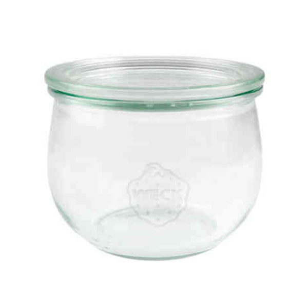 WECK Tulpglas 580 ml - Ø 100 mm - met glasdeksel 